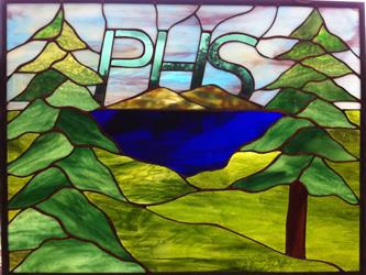 PHS stained glass logo